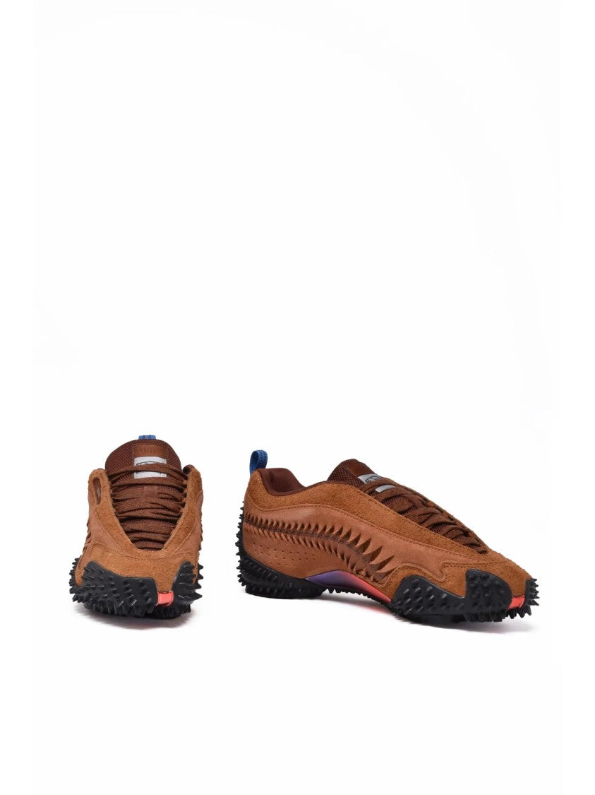 Puma X Aries Brown Leather Suede Sneakers