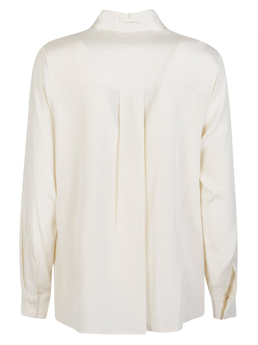 Max Mara Avion Long Sleeve Silk Shirt