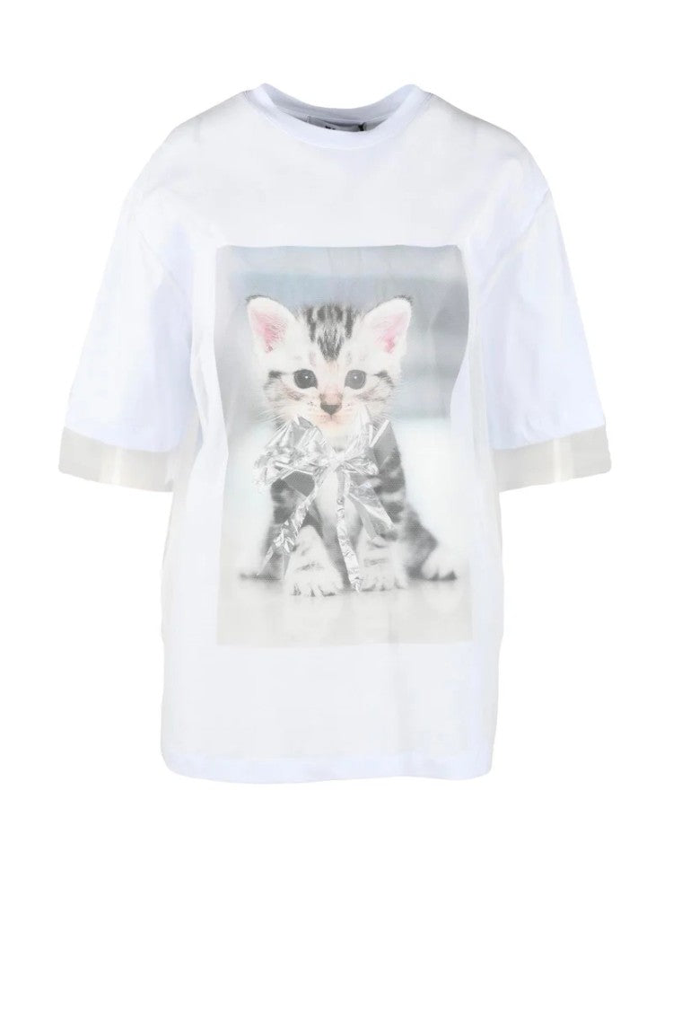 Msgm Women's T-Shirt - White