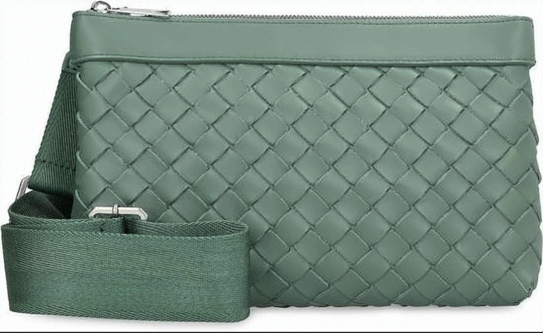 Bottega Veneta Woven Leather Crossbody Bag