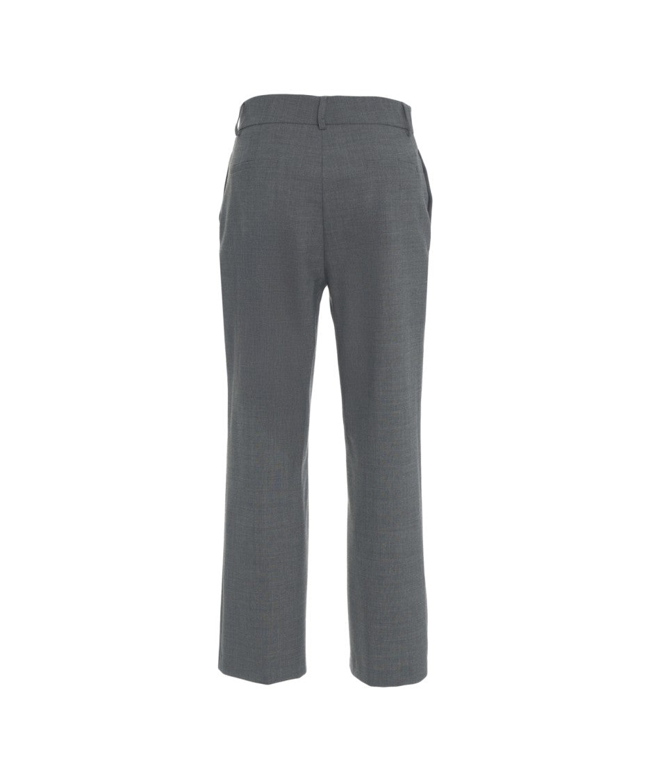 Ottod'ame Tailored Chino Pants With Side Pockets