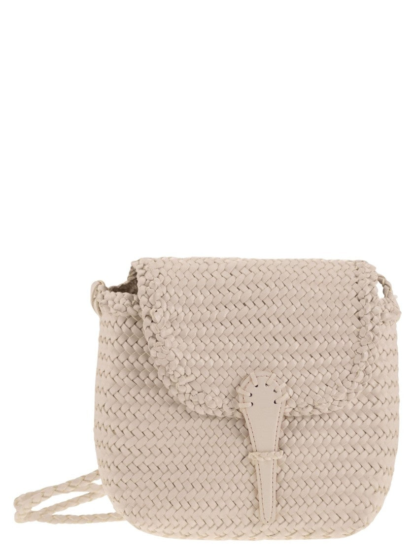 Dragon Mini City Bag - Woven Leather Bag