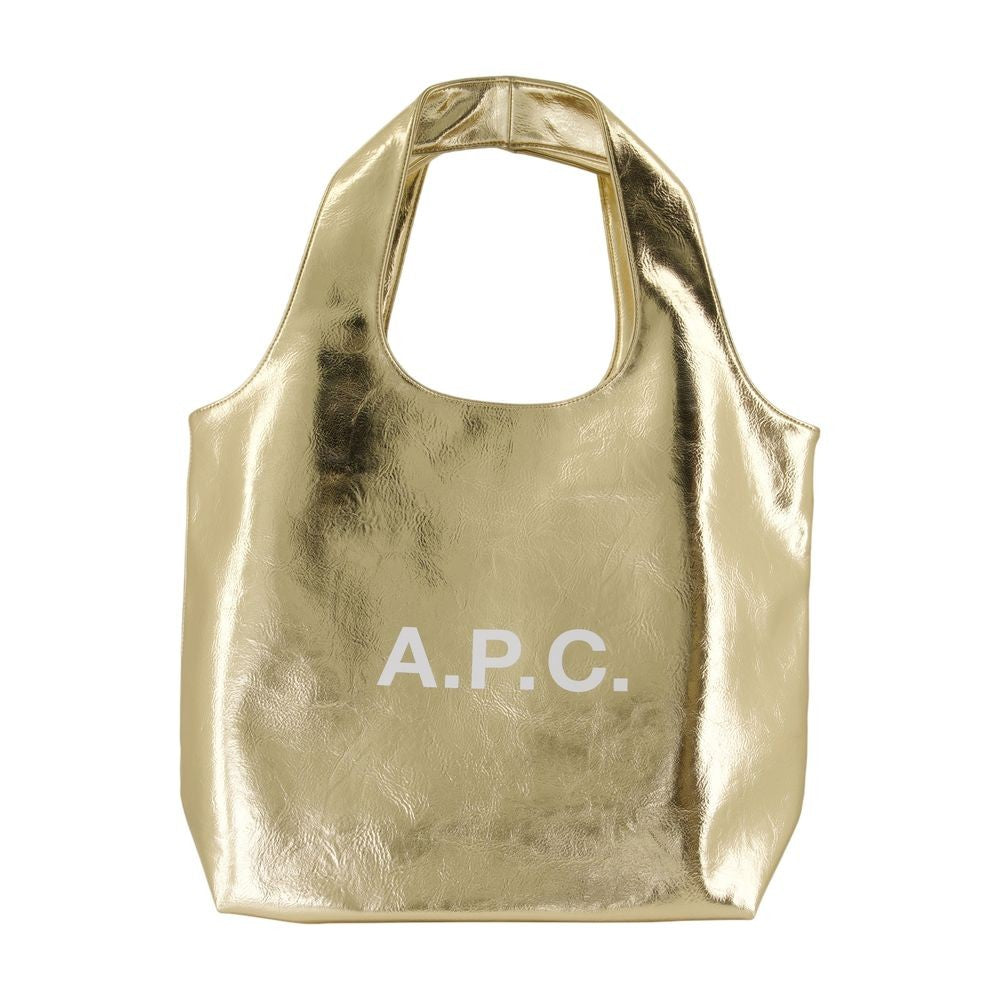 A.P.C. Ninon Shopper Bag - Synthetic - Gold