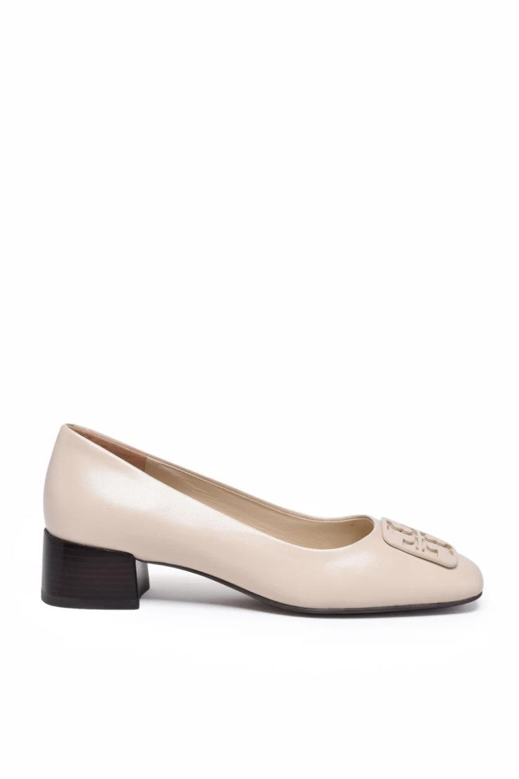 Tory Burch Patent Pumps - Cream