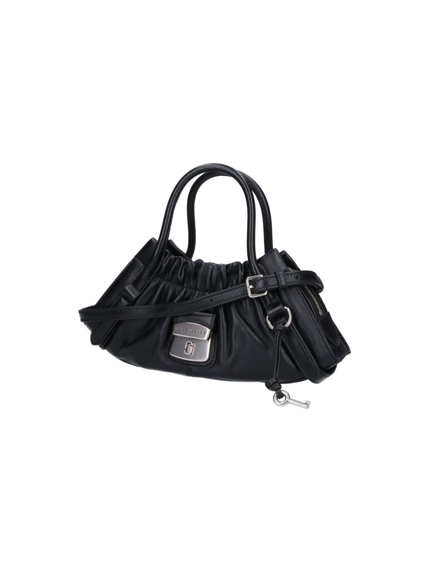 Marc Jacobs Black The Christina Lambskin Shoulder Bag