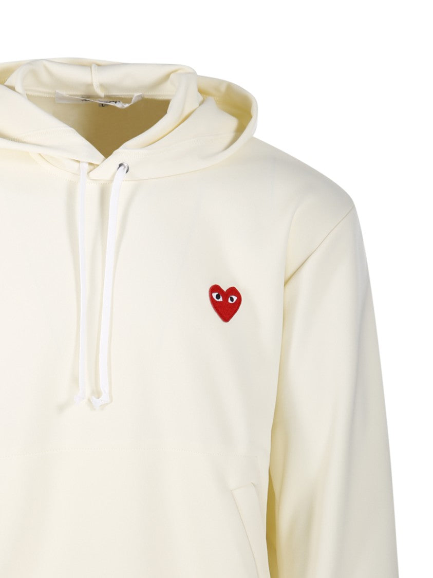 Comme Des Garçons Red Heart Sweatshirt