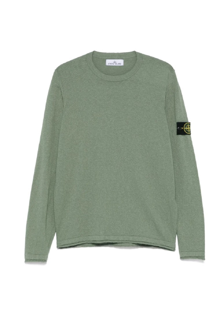 Stone Island Long-Sleeved Crew Neck Top