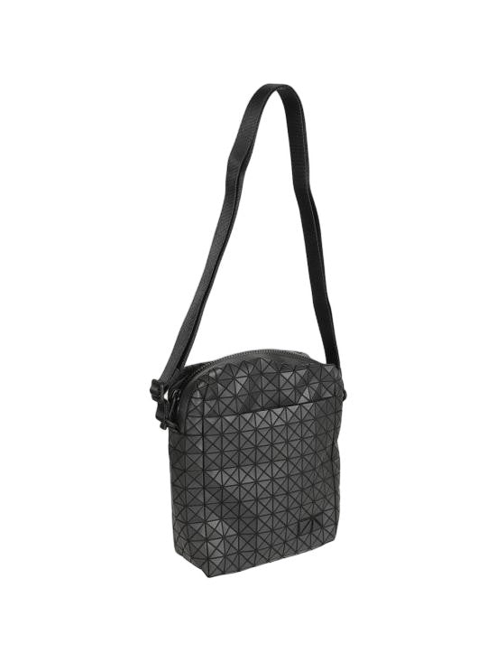 Baobao Geometric Patterned Black Tote Bag