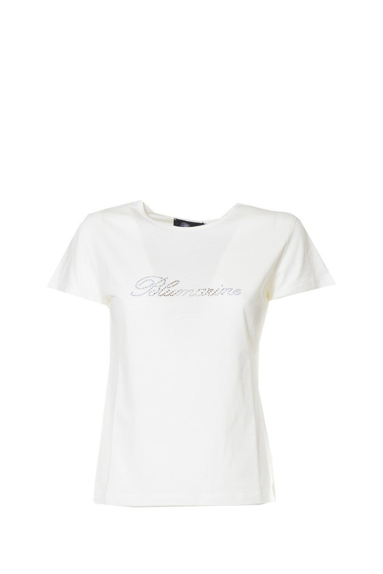 Blumarine Classic Slim-Fit Cotton Jersey T-Shirt