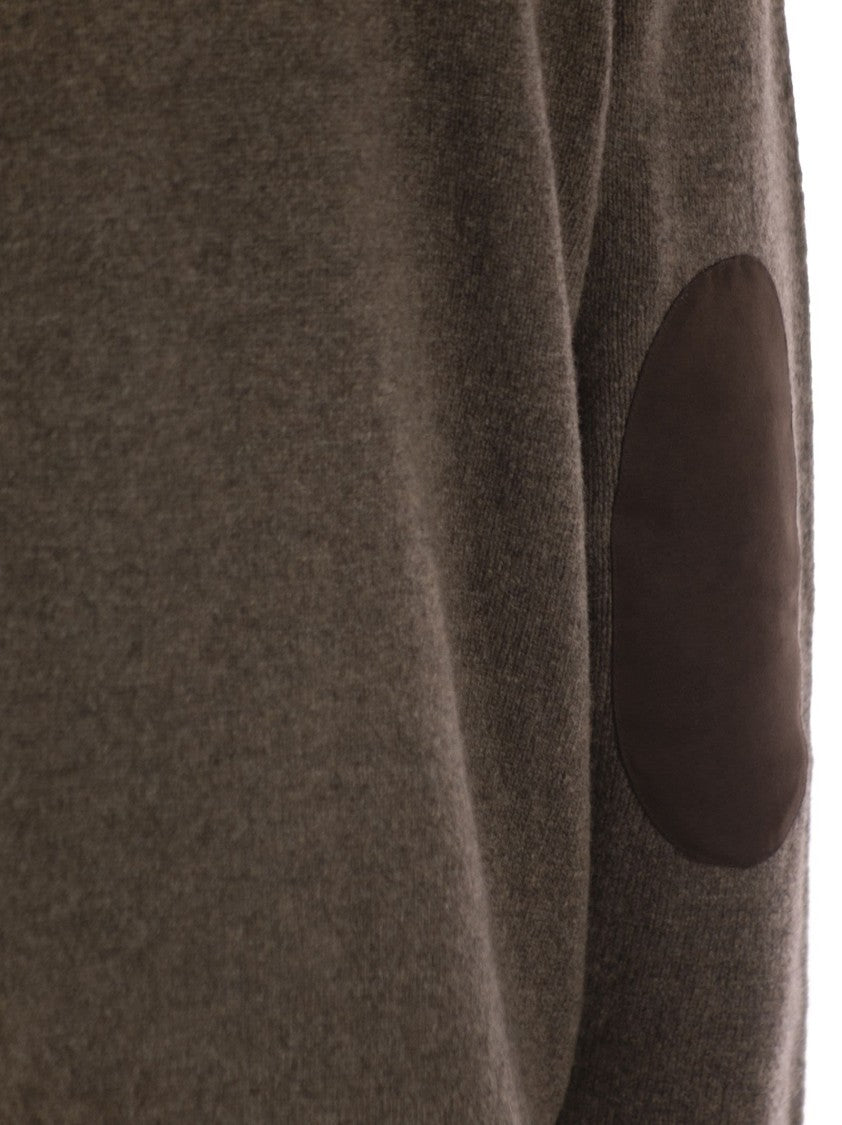 Barbour Zip-Up Jumper Patch