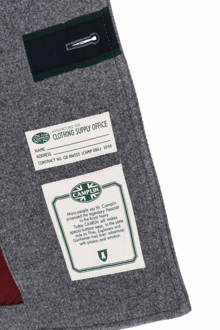 Camplin Island Water-Resistant Wool Peacoat