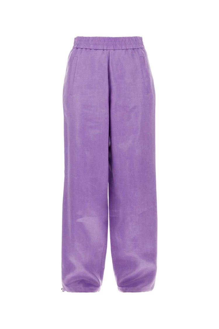 J. W. Anderson Light Purple Viscose And Acetate Pant