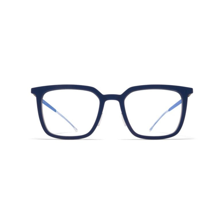 Mykita Kolding Square Frame Eyeglasses In Deep Navy