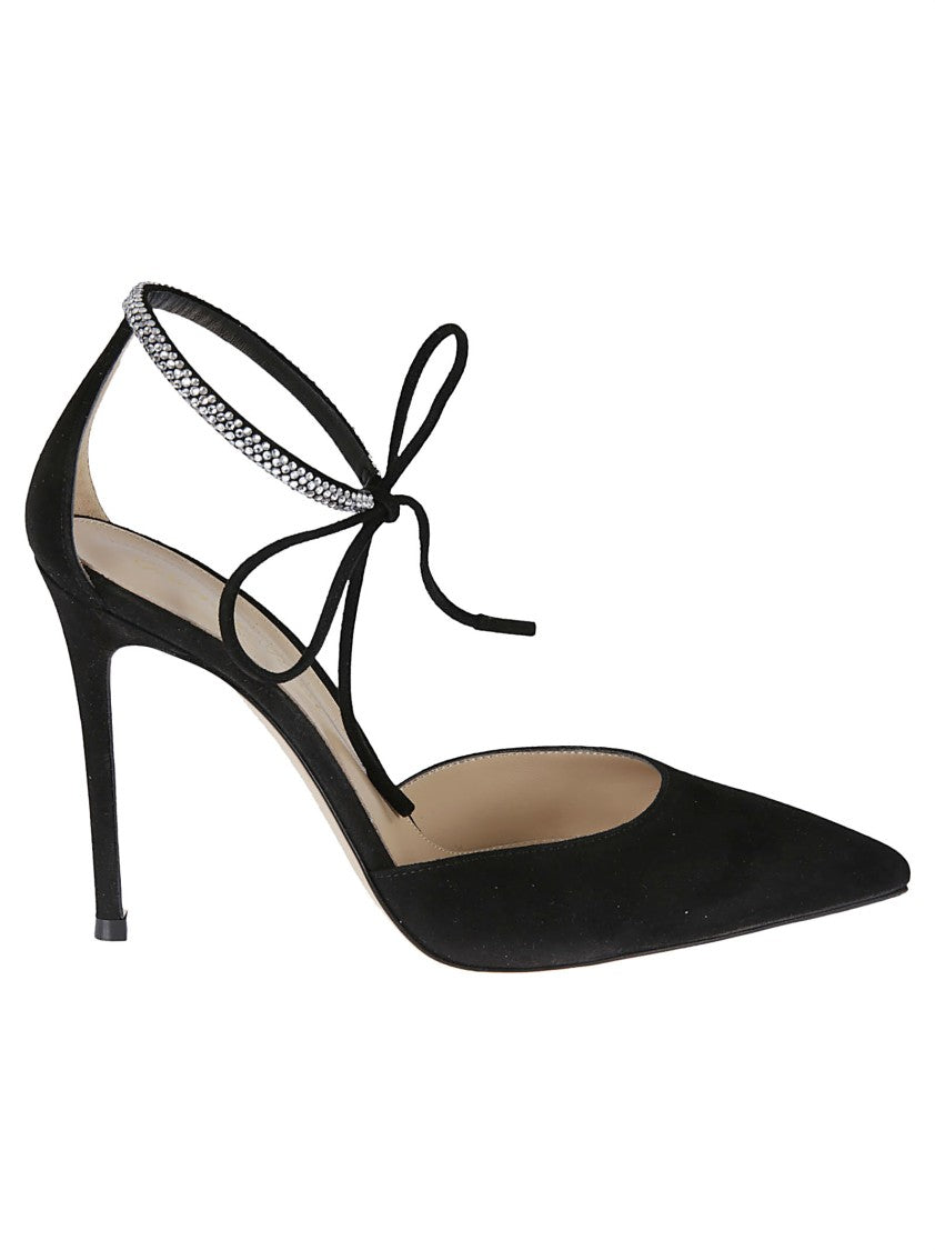 Gianvito Rossi High Heel Black Calf Leather Pumps