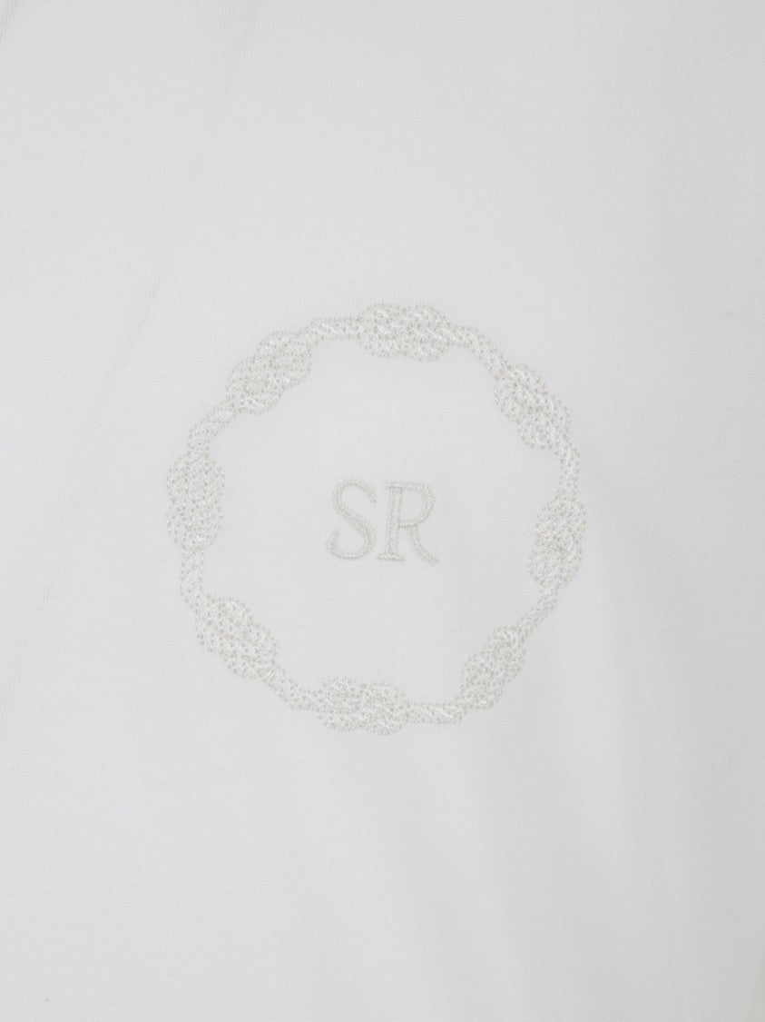 Stefano Ricci Blue Short-Sleeve Regular Fit T-Shirt