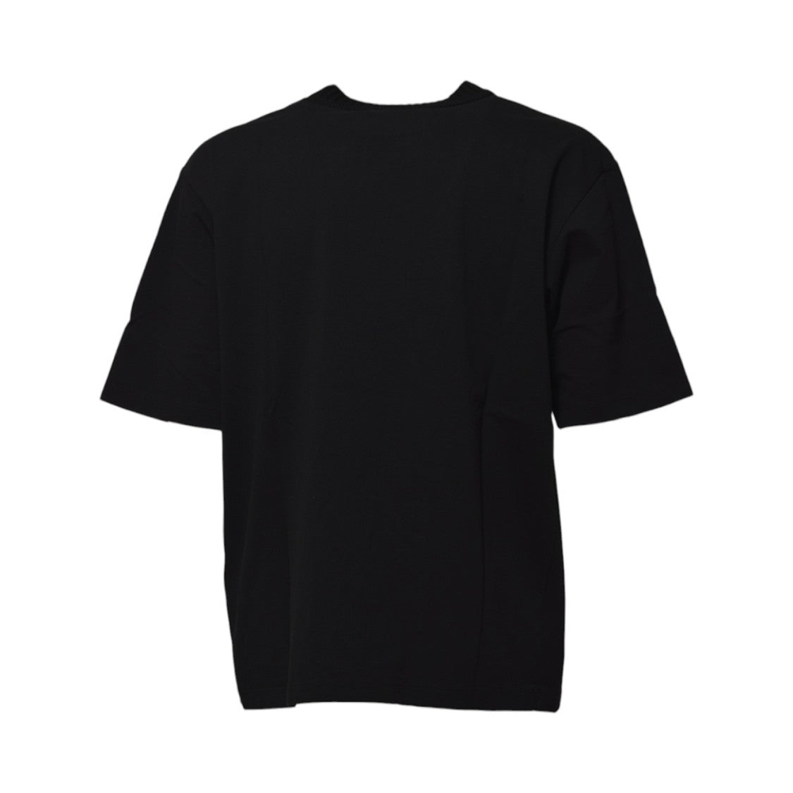 Dsquared2 Drawstring Hem T-Shirt In Black Cotton