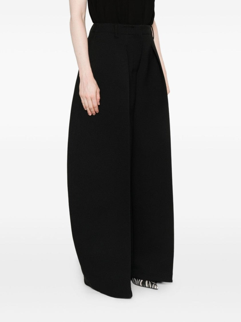 Jacquemus Ovalo Wide-Leg Trousers