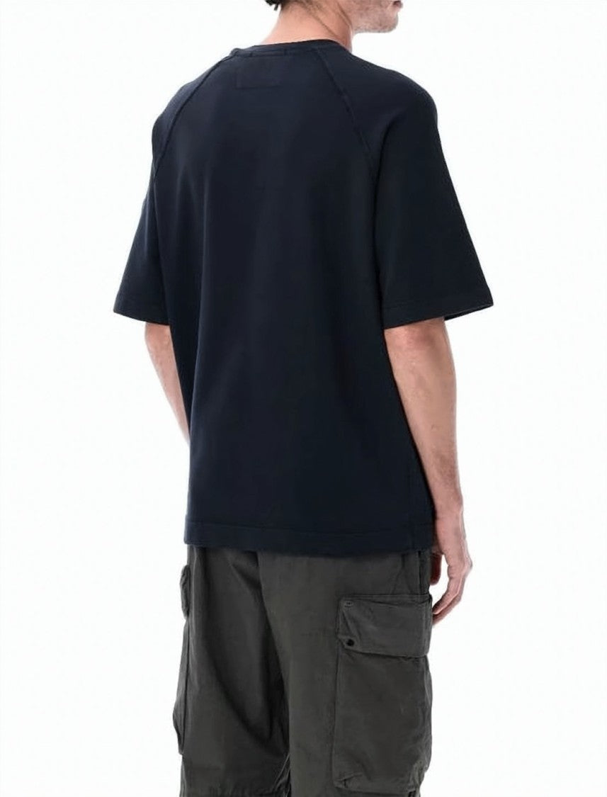 C.P. Company Relaxed-Fit Cotton Short-Sleeve Sweatshirt With Raglan Sleeves