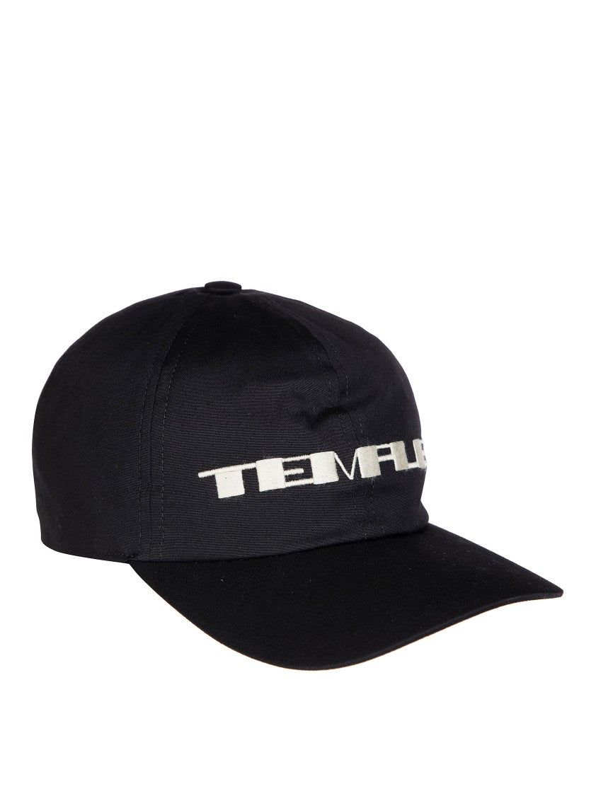 Drkshdw Black Embroidered Curved Visor Baseball Cap