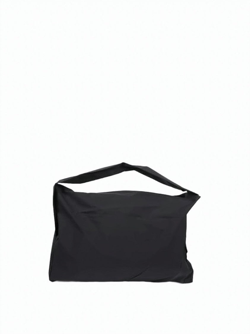 Homme Plissé Issey Miyake Rectangular Shoulder Bag With Wide Strap And Zippered Pocket