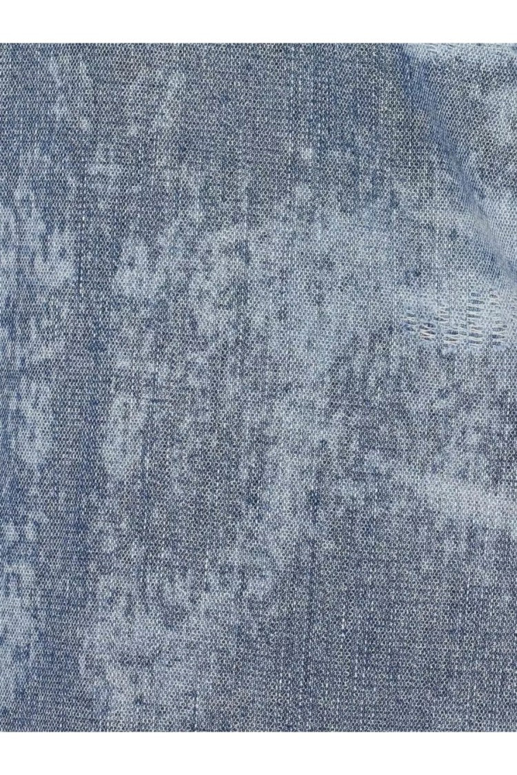 Diesel Blue Cotton Jeans