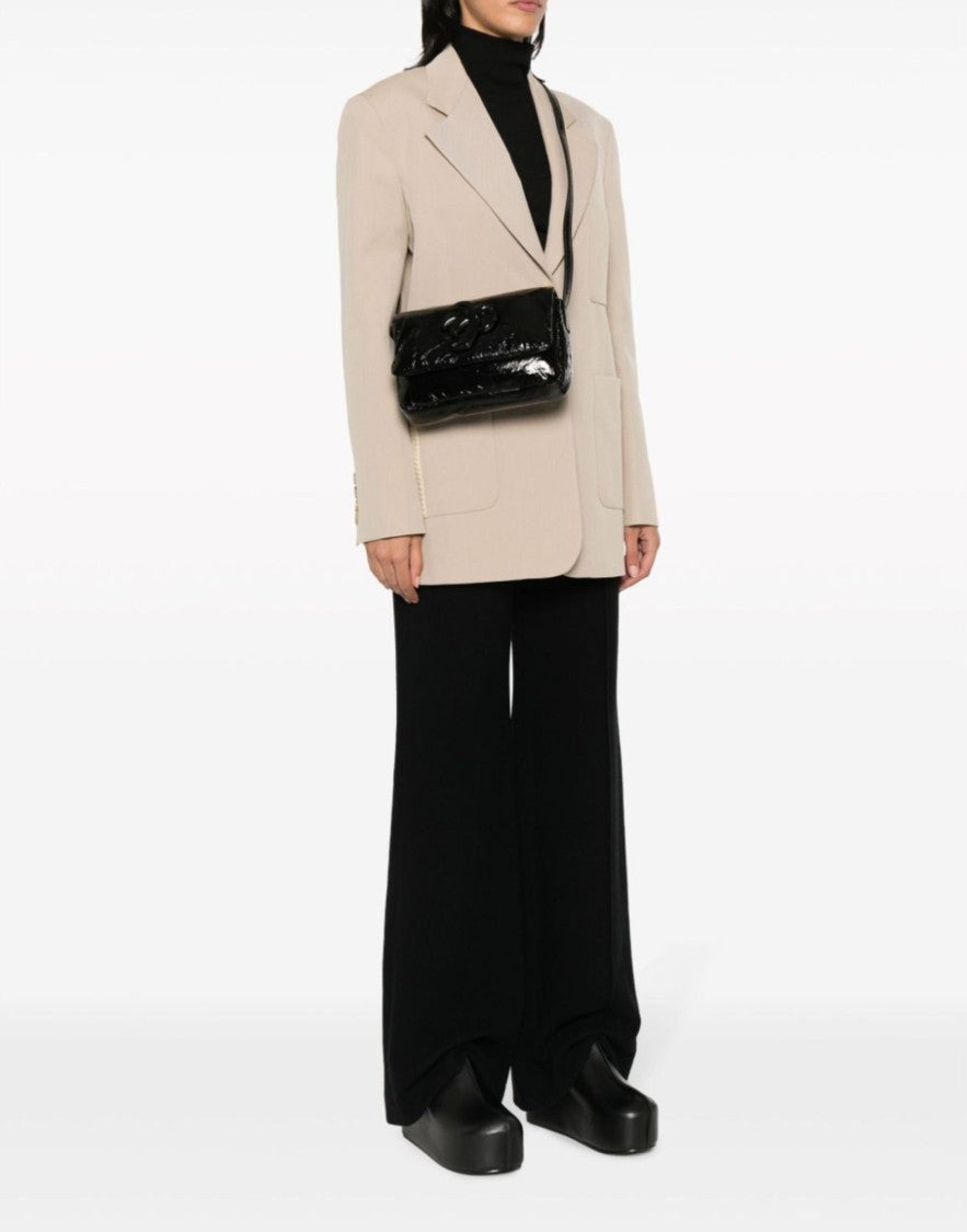 Palm Angels Soft Palm Bridge Logo Shoulder Bag