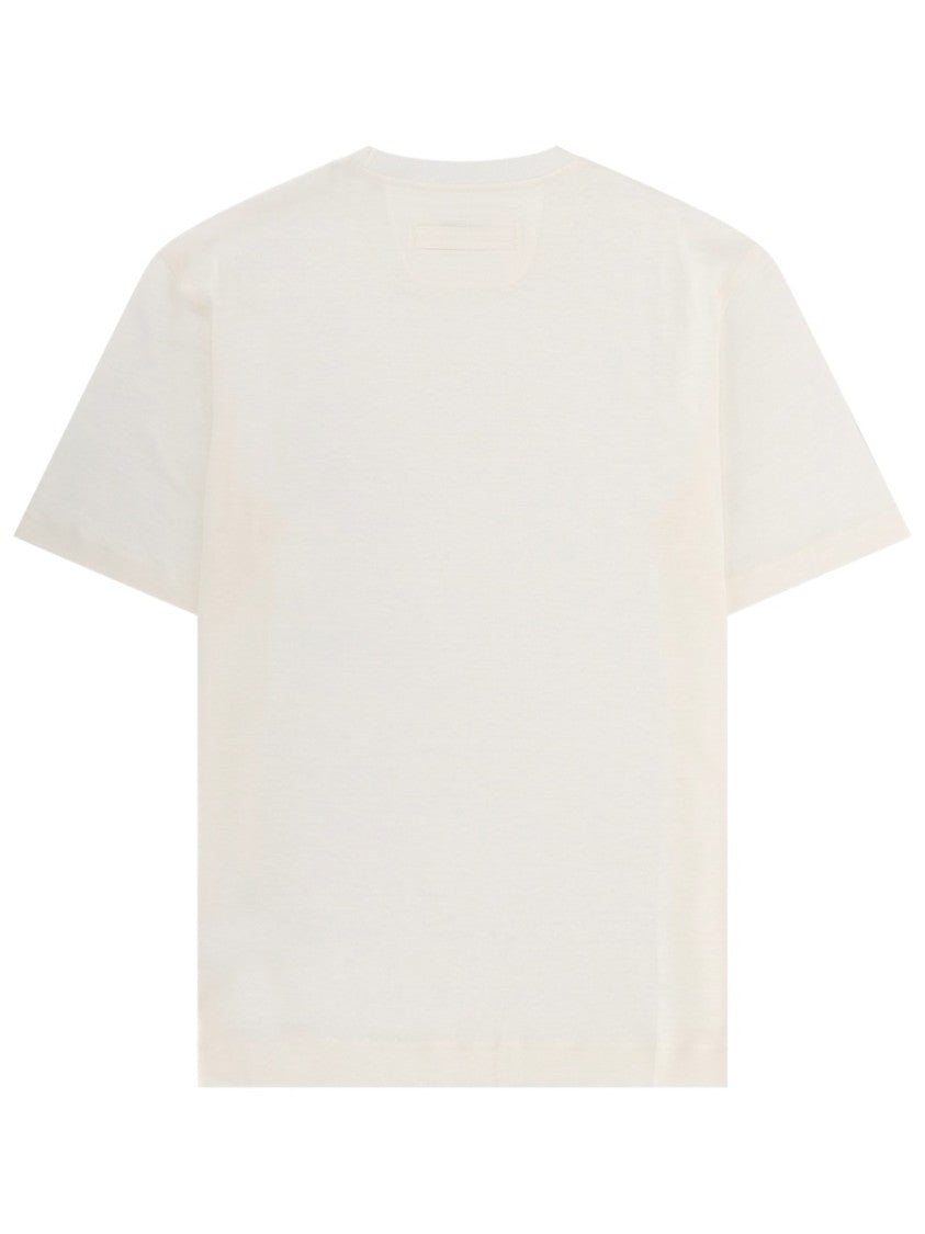Zegna Oasi Linen Crew Neck T-Shirt