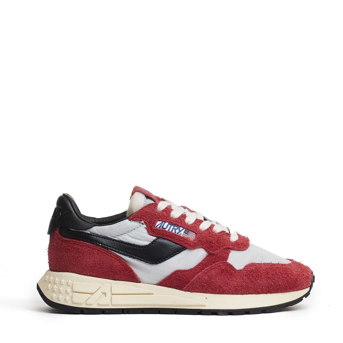 Autry Reelwind Low Mesh Suede Sneakers