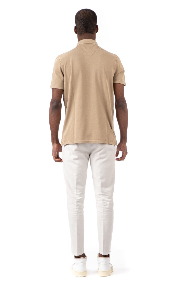 Fedeli Light Piquet Frosted Polo