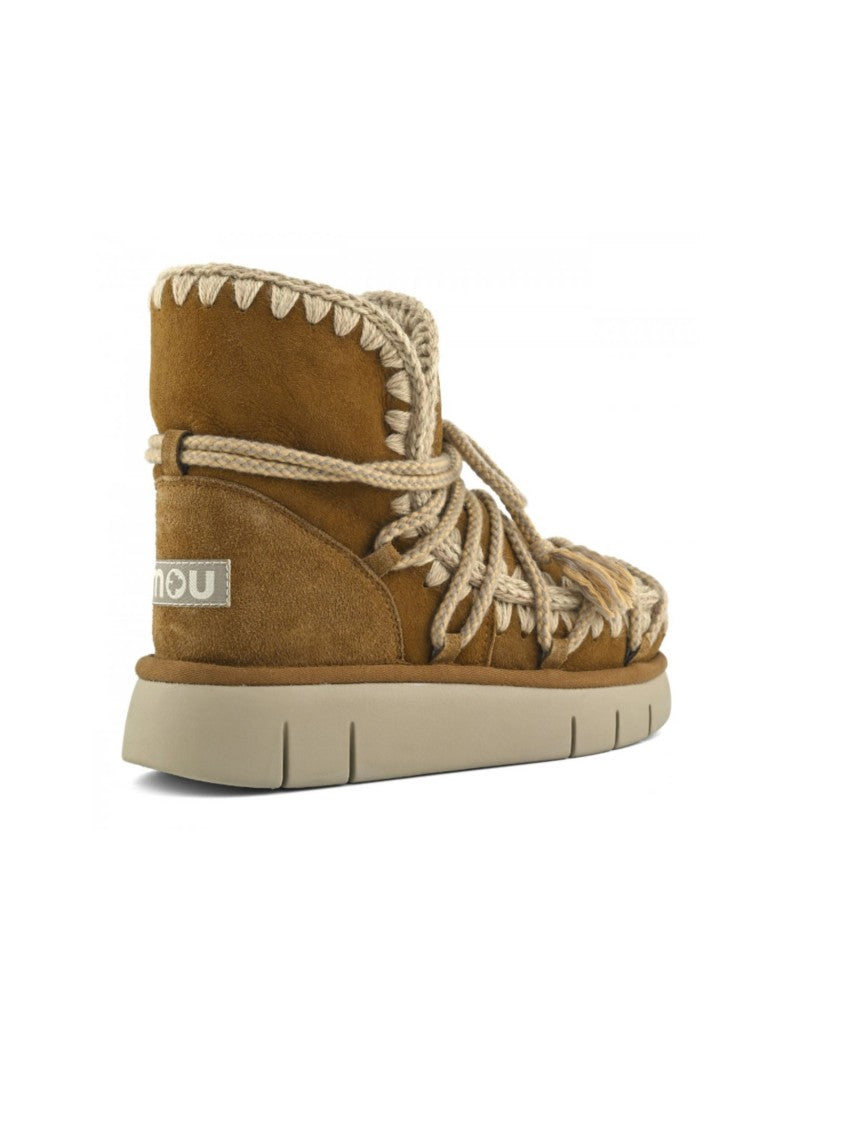 Mou Bounce Boot With Scoubidou Laces
