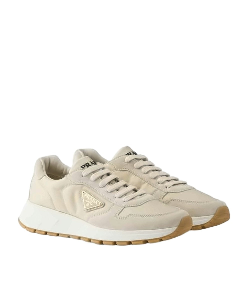 Prada Low-Top Sneakers With Suede