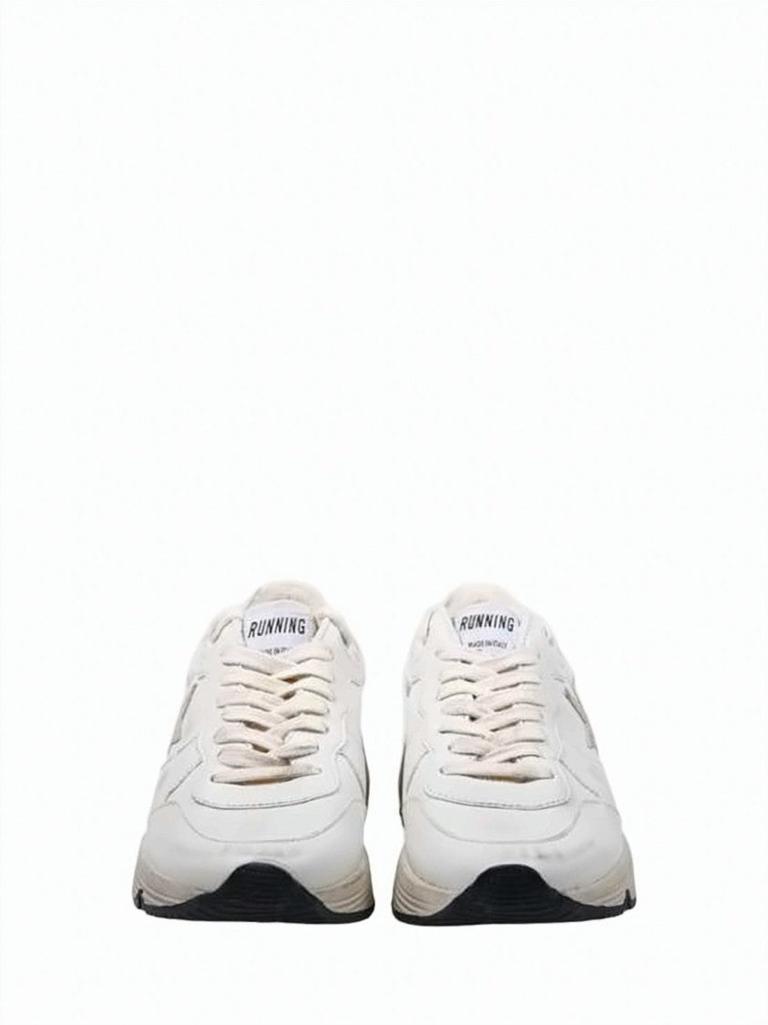 Golden Goose Smooth Leather Sneakers With Subtle Star Detail