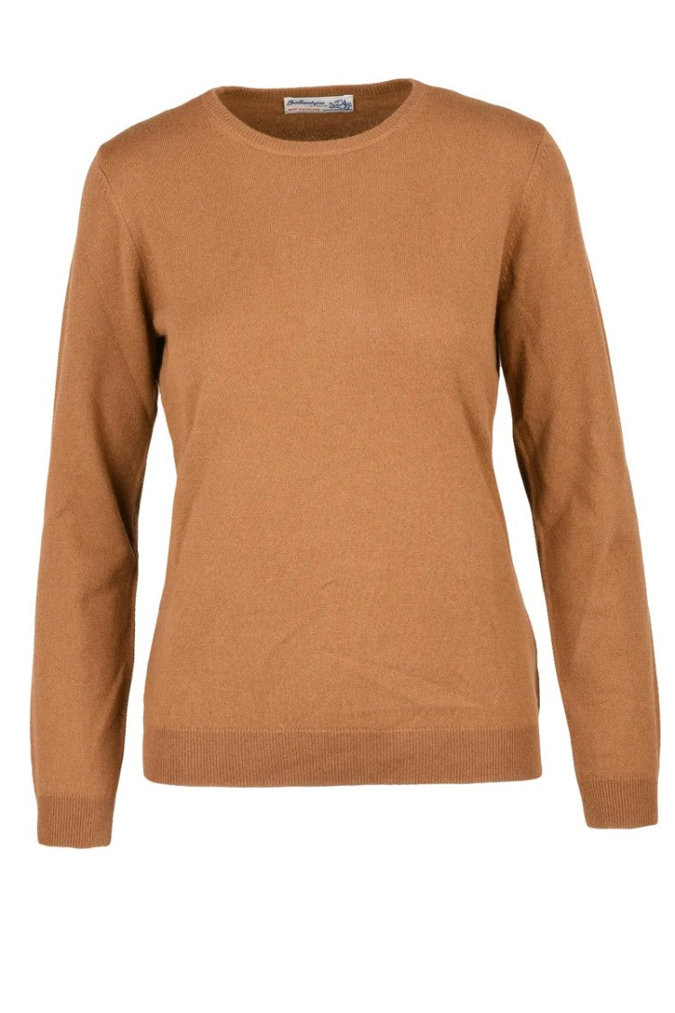 Ballantyne Crew Neck Sweater - Brown