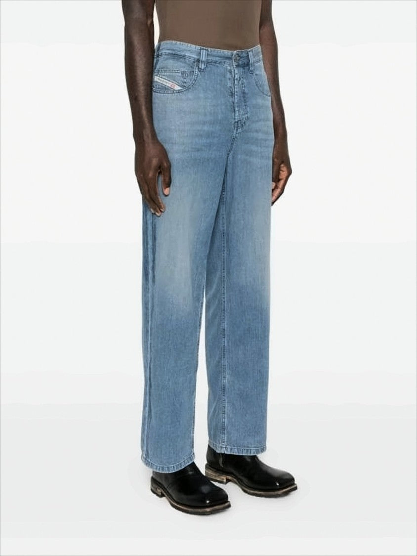 Diesel Relaxed Fit Straight-Leg Denim Pants
