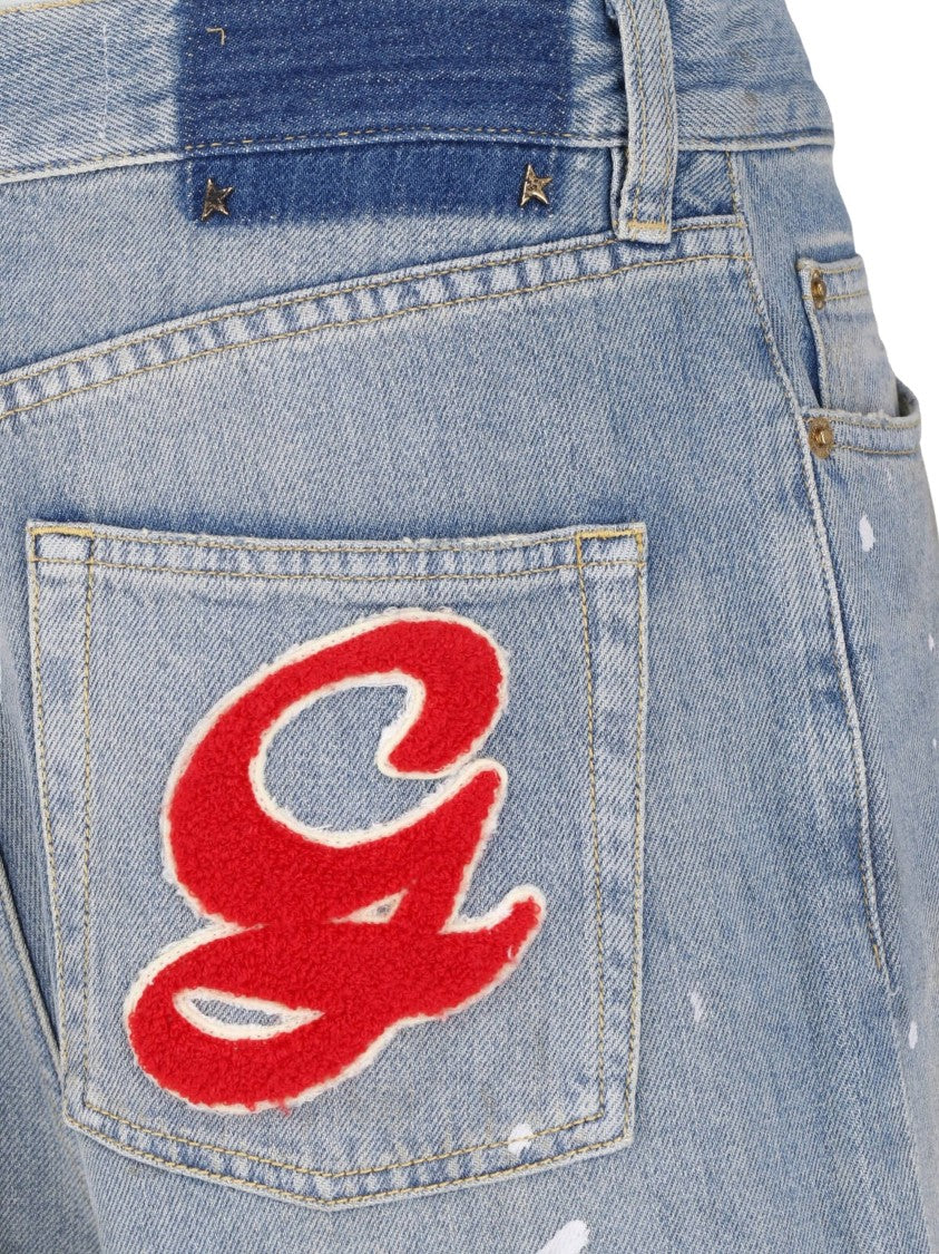 Golden Goose Blue Melody Vintage Boyfriend Jeans