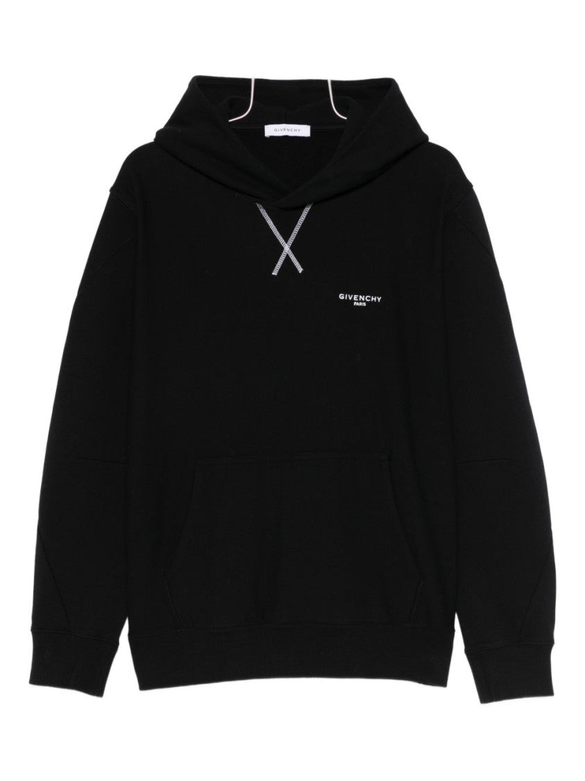 Givenchy Black Hoodie Hoodie With Kangaroo Pocket