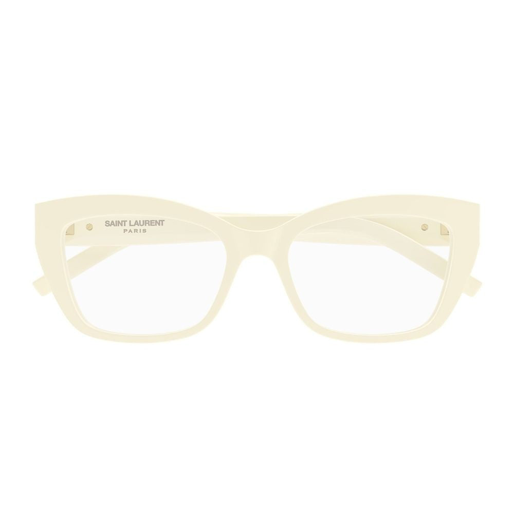 Saint Laurent Sl M117 Linea Monogram Geometric Cat Eye Optical Frame