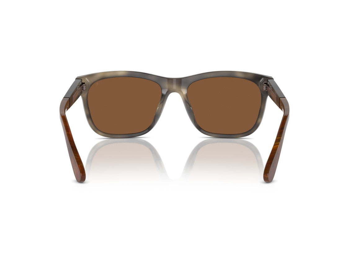 Brunello Cucinelli 0Bc4003s Gradient Acetate Oversized Square Sunglasses