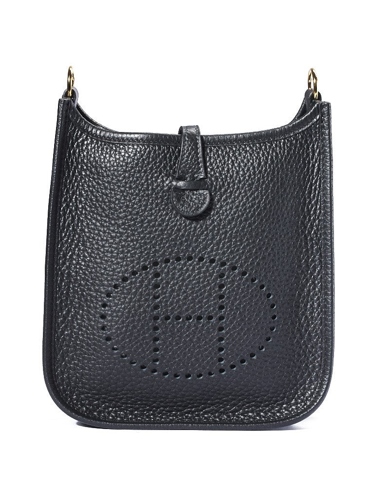 Hermès Hermès Evelyne 16 Clemence Black Bag