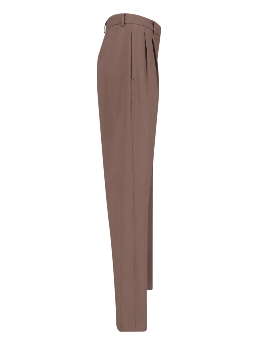 Lardini Brown Tailored Trousers