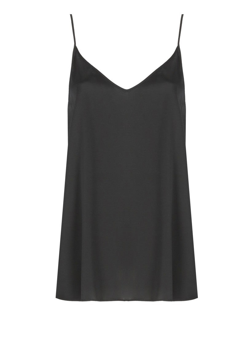 Antonelli Black Silk Top