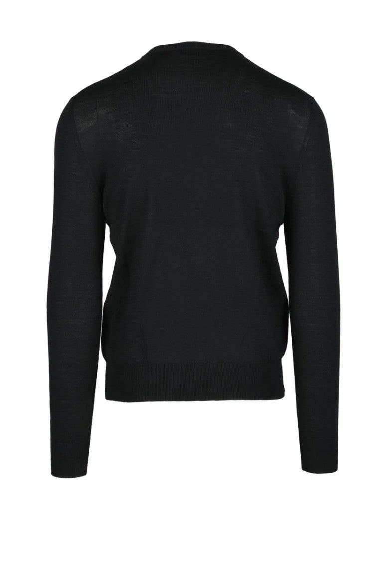 Ballantyne Wool Pullover - Black