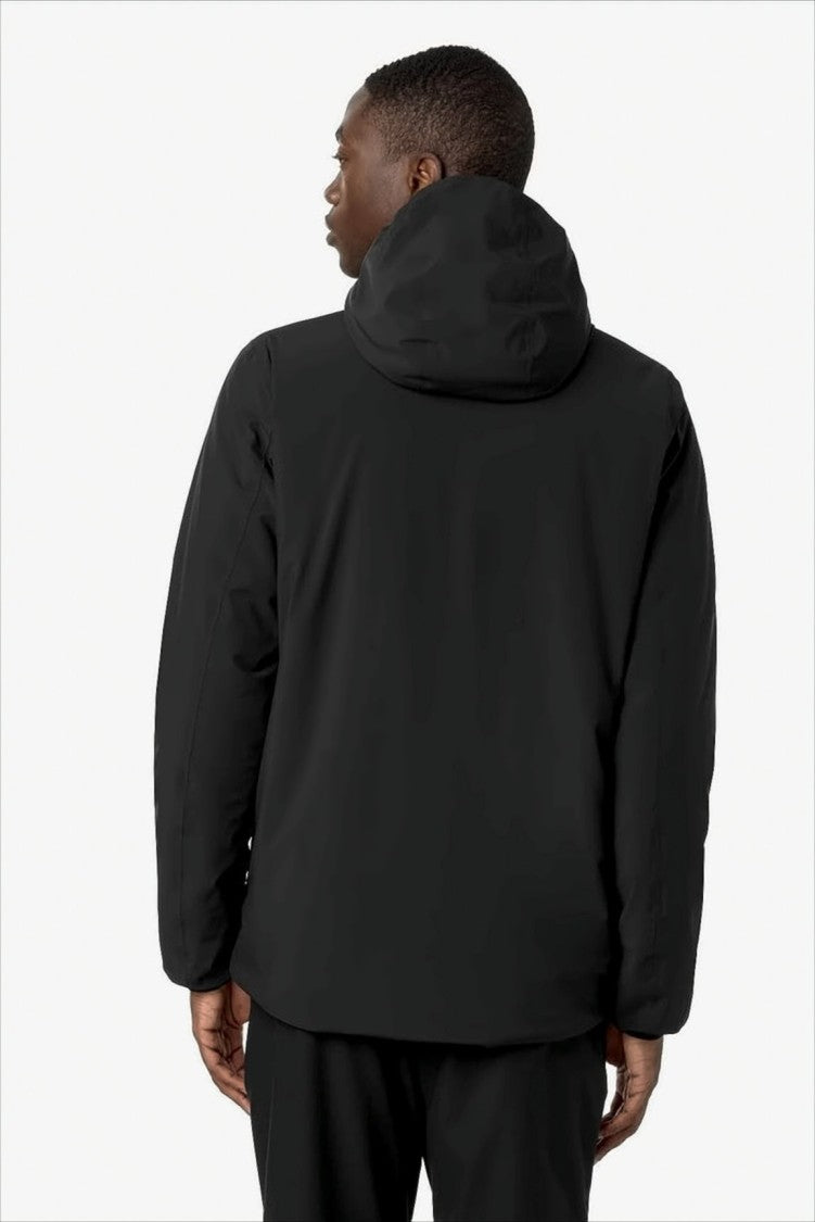 K-Way Reversible Waterproof Casual Jacket With Adjustable Hood