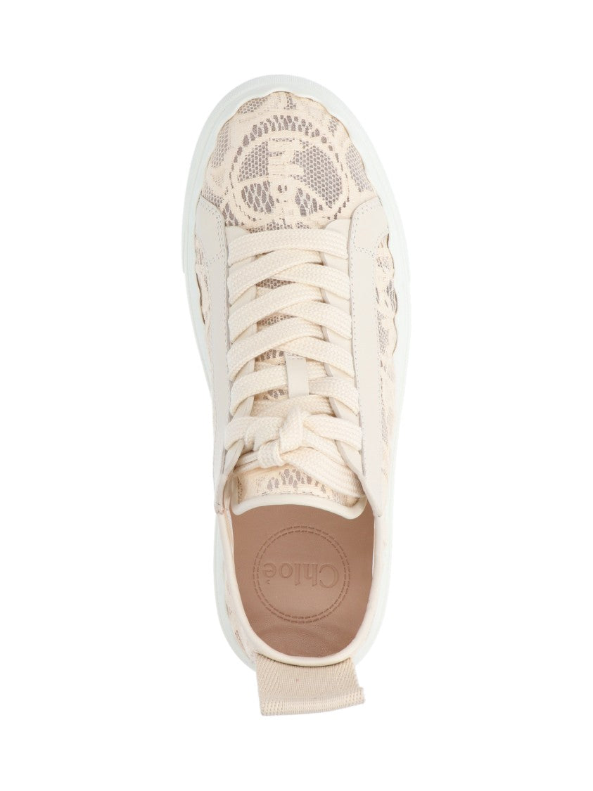 Chloé 'Lauren' Sneakers – Beige