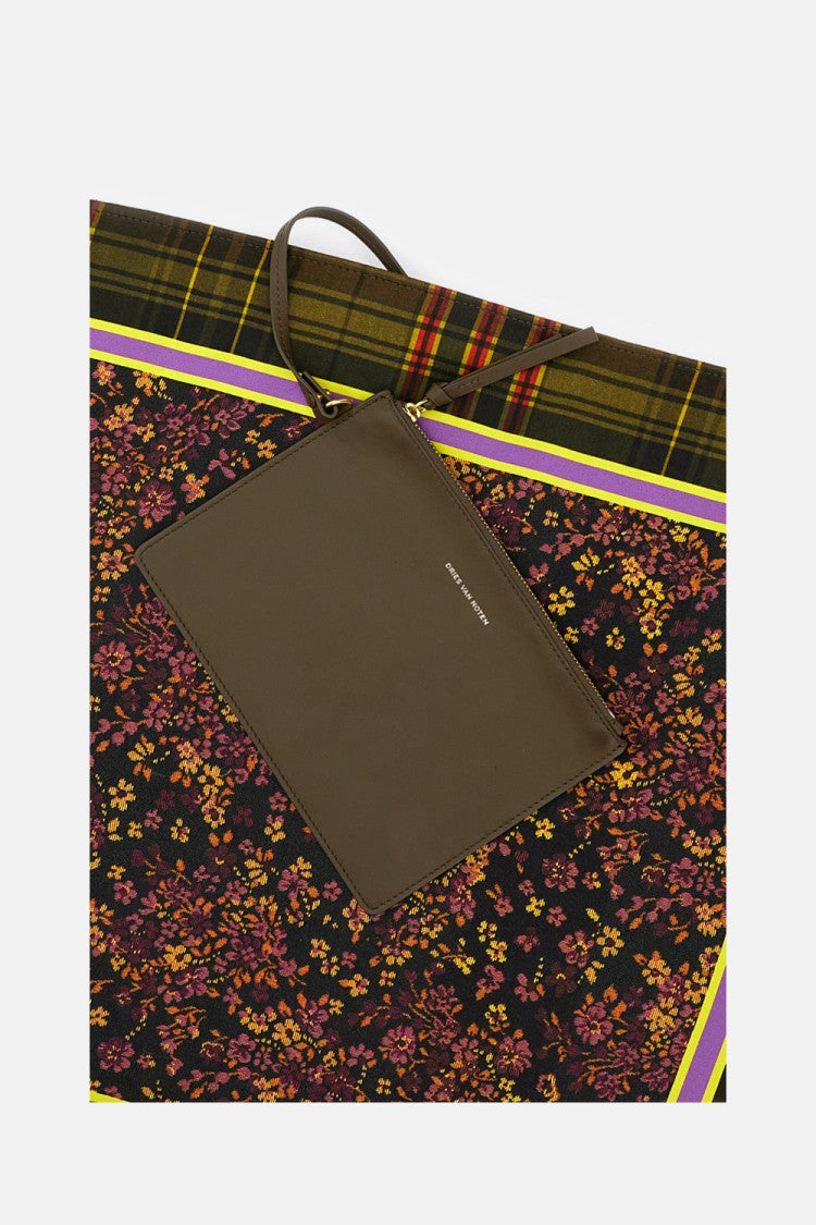 Dries Van Noten Scarf Printed Viscose Shoulder Bag