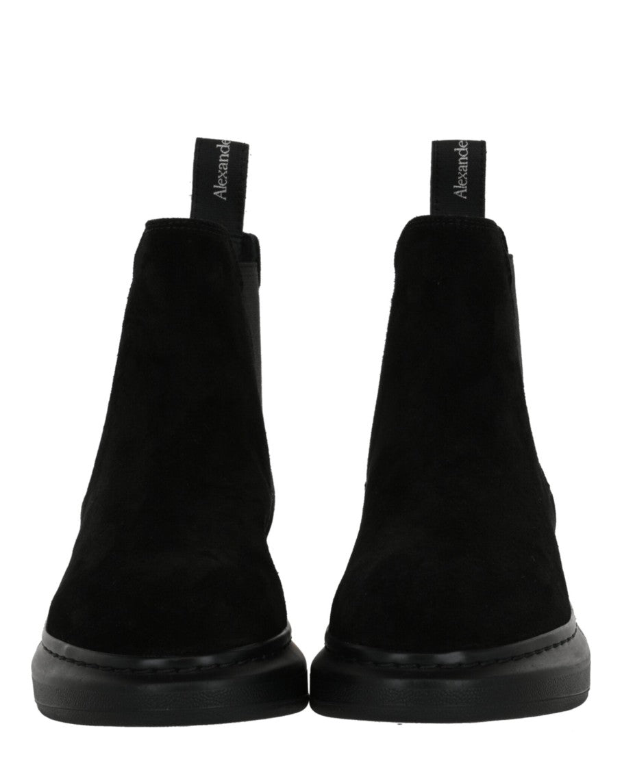 Alexander Mcqueen Leather Chelsea Boot