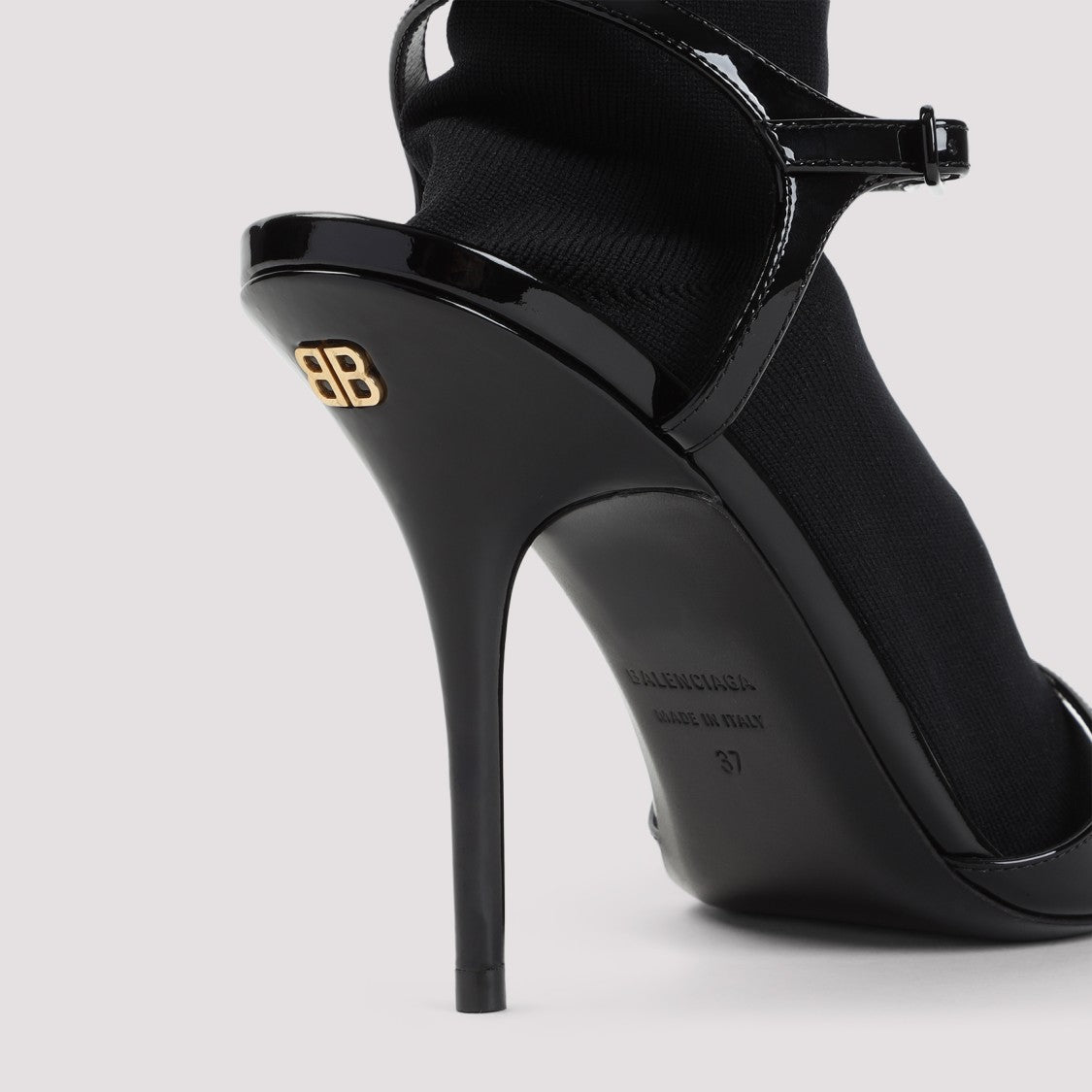 Balenciaga Ankle Boots With High Stiletto Heel