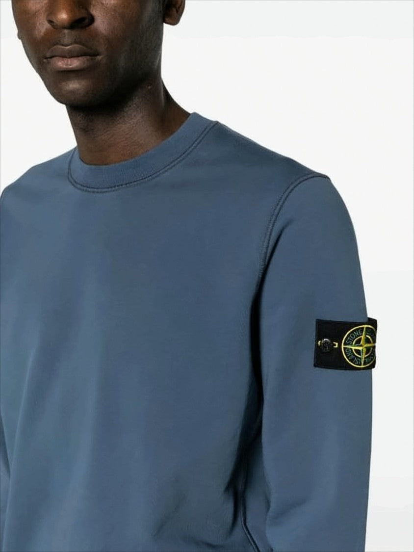 Stone Island Relaxed-Fit Long-Sleeve Crewneck Sweatshirt