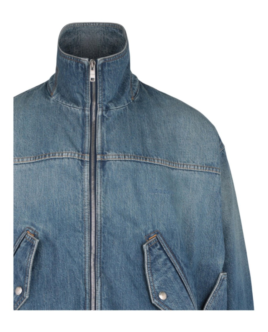 Givenchy Four Pocket Denim Bomber