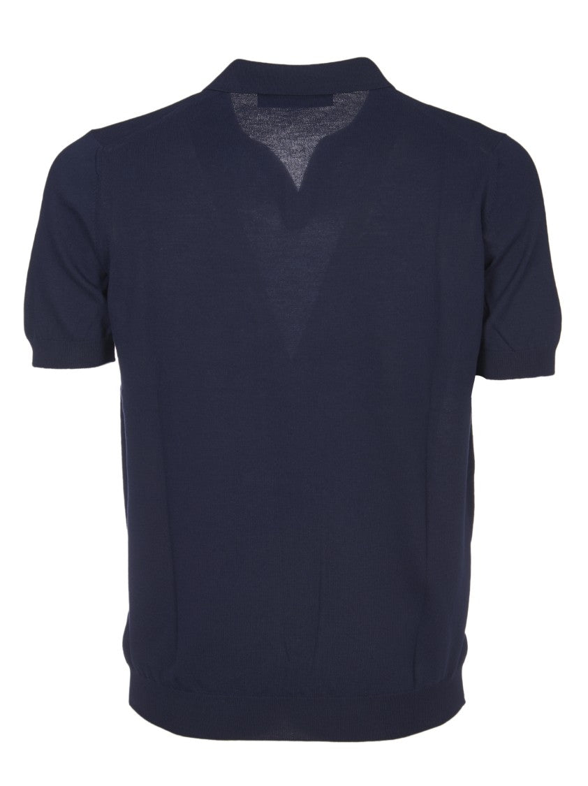 Tagliatore Blue Polo Shirt